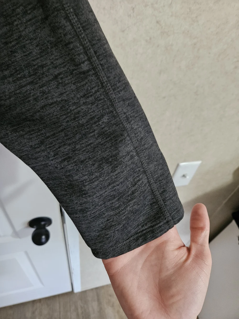 The North Face Men’s Dark Charcoal Half-Zip Pullover